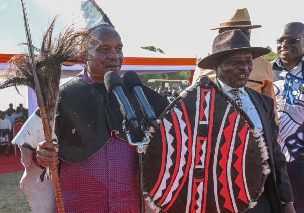 DP Kindiki Crowned Luo Elder & Named “Odhiambo”