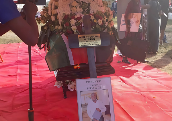 Emotional Farewell for Slain Blogger Albert Ojwang Held in Homa Bay