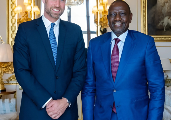 Ruto and Prince William Discuss Shared Prosperity and Global Challenges in London