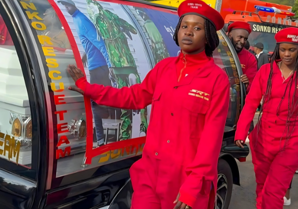 Sonko Rescue Team Aids at Boniface Mwangi Kariuki’s Burial Ceremony